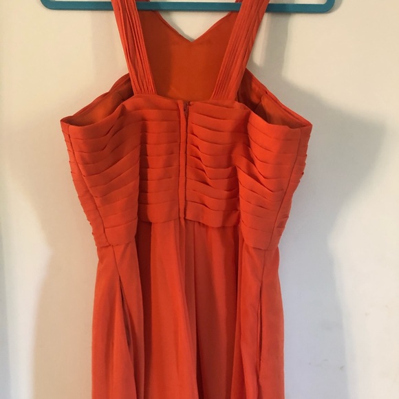 Prom Dress; Orange; Size 8 - Picture 3 of 5